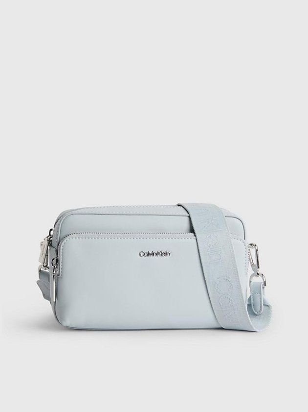 Calvin Klein USA Large Recycled Crossbody Womens Bag Blue 3082547-DS